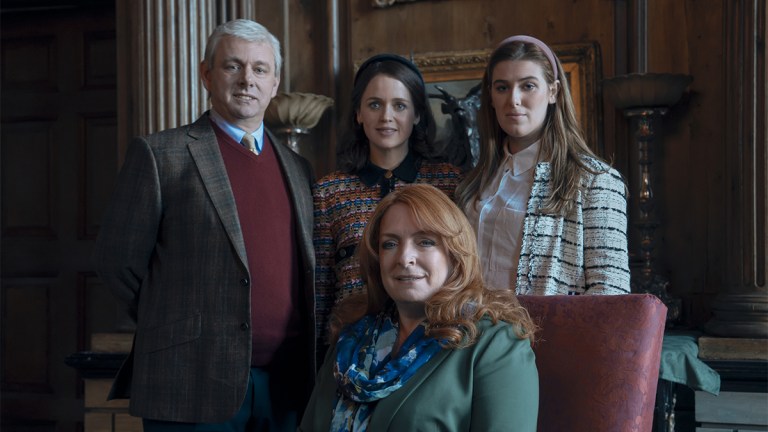 Prince Andrew and family in A Very Royal Scandal