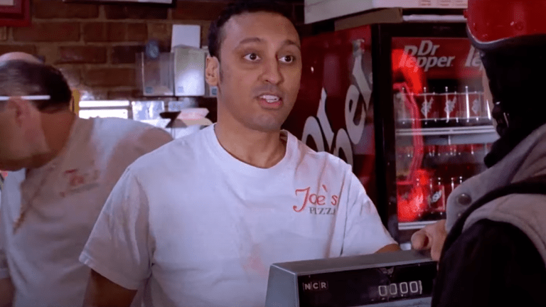 Aasif Mandvi in Spider-Man 2