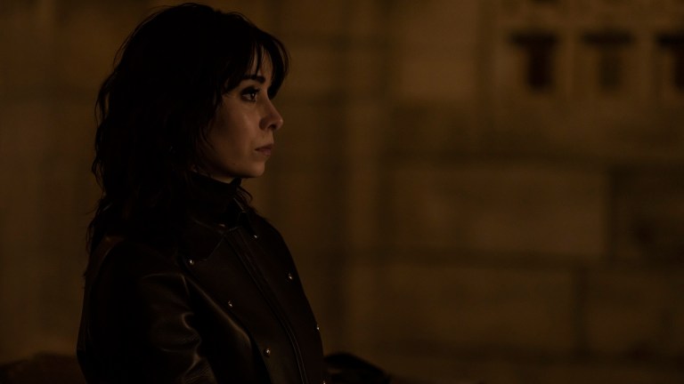 Sofia Falcone (Cristin Milioti) in The Penguin episode 2.