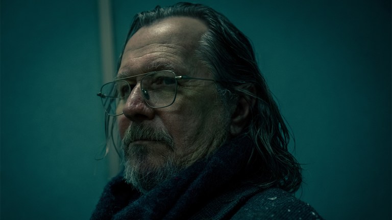 Gary Oldman as Jackson Lamb in Apple TV+ series Slow Horses